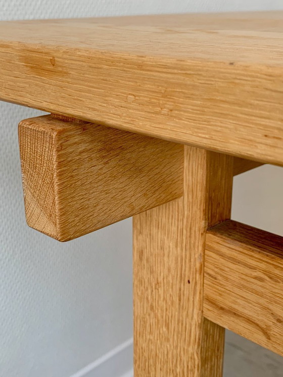 Image 1 of Hans J. Wegner coffee table – PP Møbler – solid oak – with original label