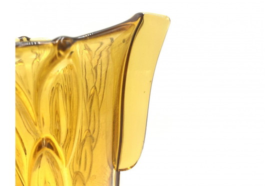 Image 1 of Art Deco vaas, Stölzle Hermanova Hut, Tsjechië, jaren 1930