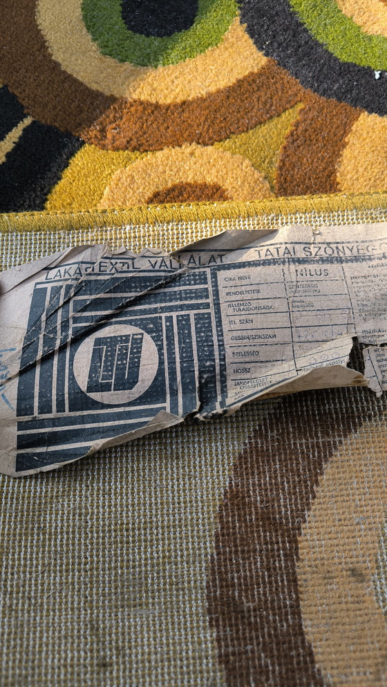 Image 1 of Tappeto vintage "NÍLUS" - Un classico del design ungherese