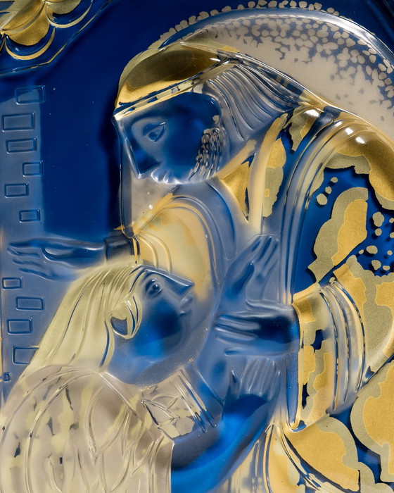 Image 1 of Bjørn Wiinblad pour Rosenthal, « Der Verlorene Sohn » (Le fils prodigue), plaque murale signée en édition limitée, Allemagne, 19