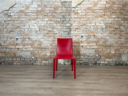 4x Arper Norma rosso