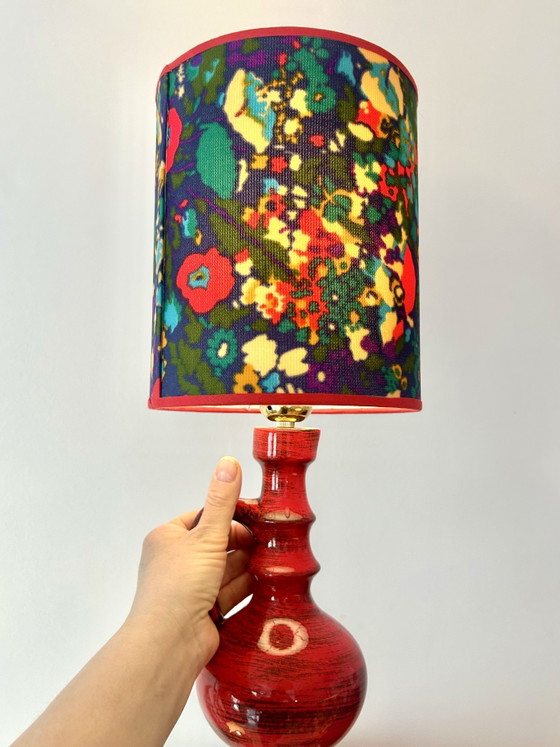 Image 1 of Upcycled Jopeko vase lamp - cordless - suitable for outdoor use