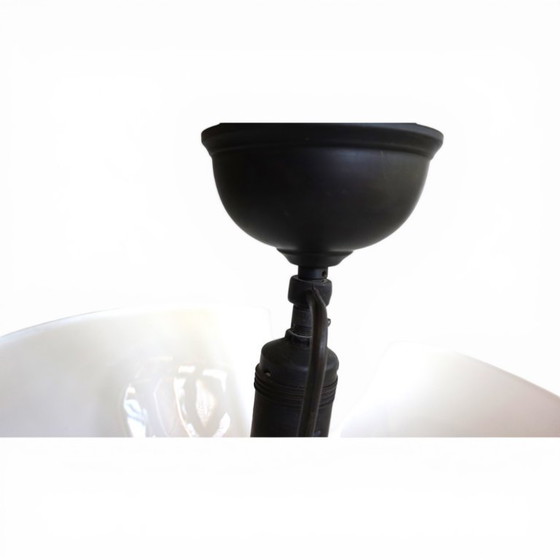 Image 1 of Art Deco Brass Ceiling Lamp