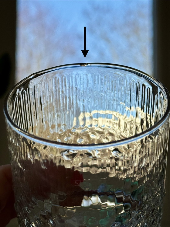 Image 1 of 3 bicchieri vintage Iittala serie Mesi design Tapio Wirkkala