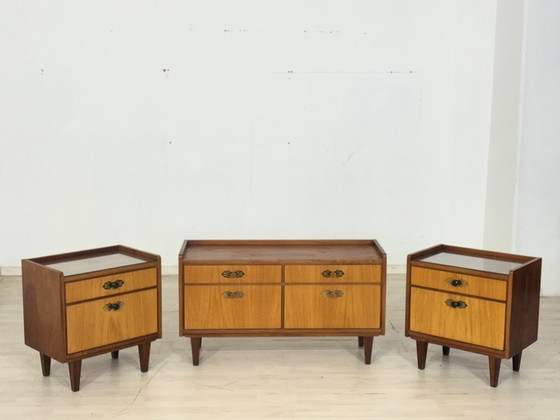 Image 1 of 2x comodini vintage comodini comodini comodini