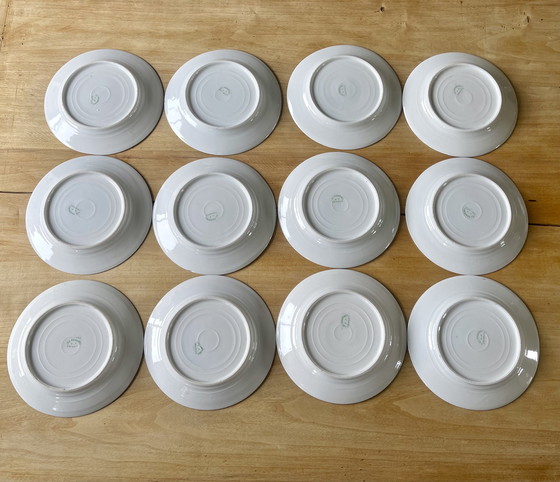 Image 1 of Set di 12 piatti da dessert