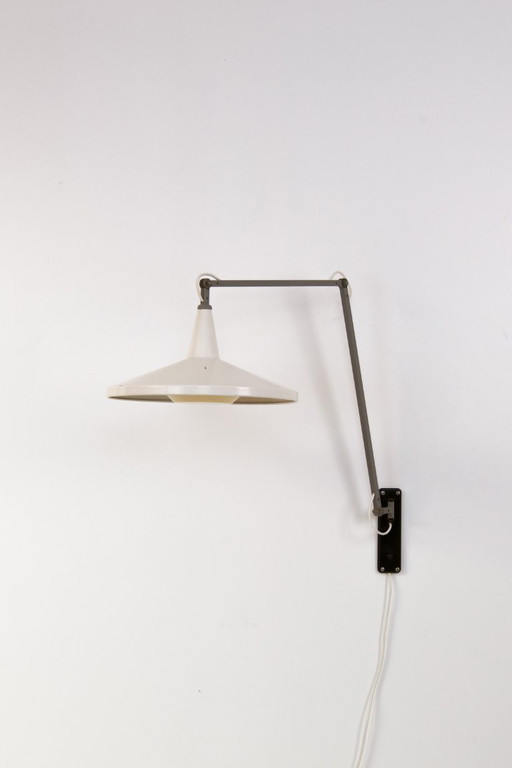 Lampada da parete 'Panama' - Wim Rietveld per Gispen – wandlampen, Metal, Polyester (photo 2 of 17)