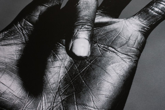 Image 1 of De hand van Miles Davis - Irving Penn, New York, 1986 - 45,7 x 45,7 cm