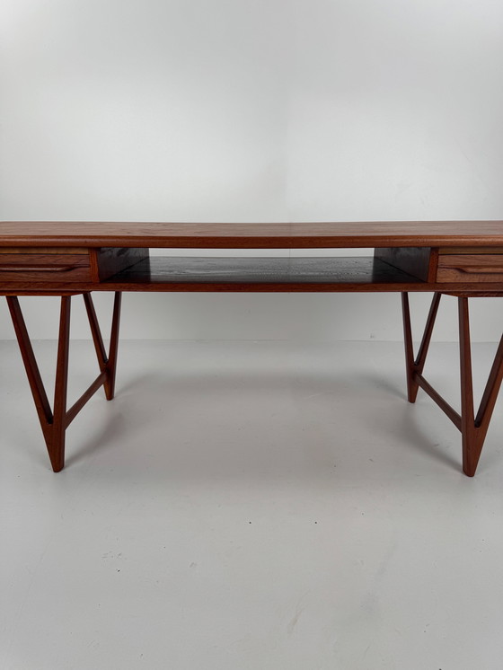 Image 1 of Tavolino da caffè modello 32 di E.W. Bach – Toften Møbelfabrik, Danimarca