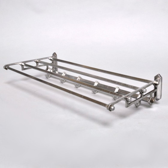 Appendiabiti Art Déco, anni '50 – Aluminium (photo 6 of 8)