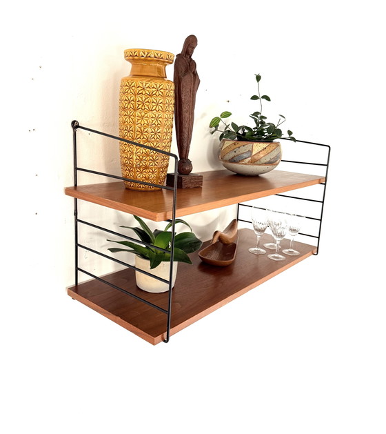 Image 1 of Appendiabiti da parete vintage in teak anni '60