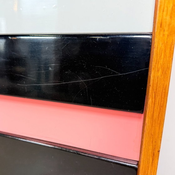 Image 1 of U460 sideboard with colored drawers, Jiří Jiroutek