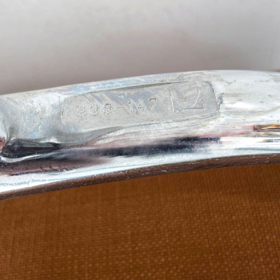Image 1 of Bruine leren EA208 Softpad bureaustoel van C. & R. Eames voor Herman Miller, jaren 70.