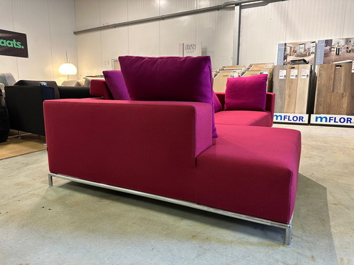 B&B Italia Fucsia Ecksofa Rot/Rosa