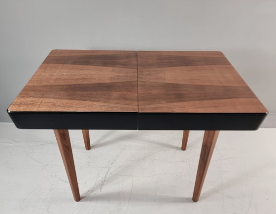 Image 1 of Art Deco Dining Table in Walnut, 1960s