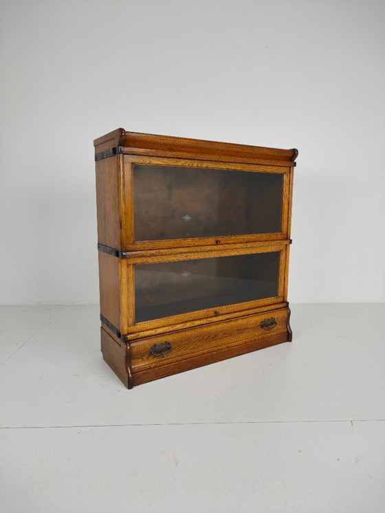 Image 1 of Antieke houten Globe-Wernicke boekenkast