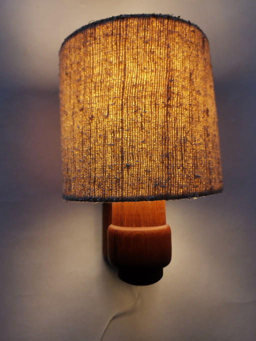 Set Danish Design Domus Wandlampen Teak