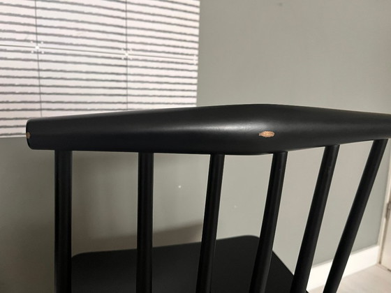 Image 1 of 3 chaises de salle à manger HAY J77 noires