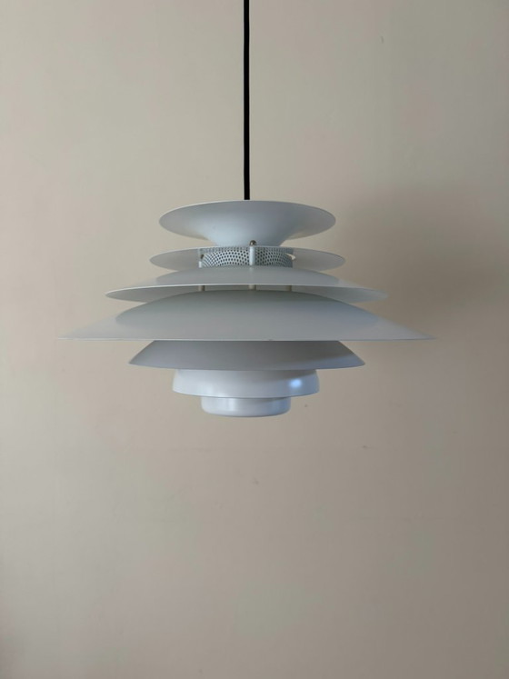 Vintage Danish Jeka Metaltryk Snowball - Danish design lamp – Pendant lamps (photo 2 of 10)