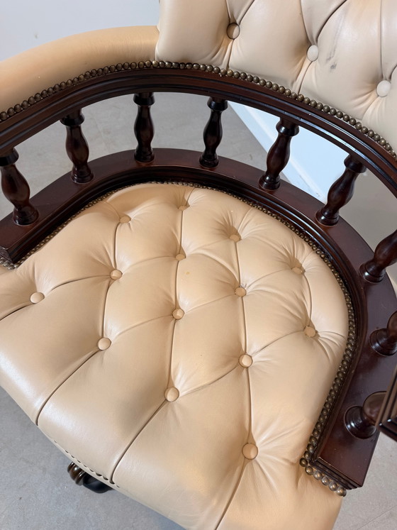 Kapiteinsbureaustoel Mahonie – Bureaustoelen (photo 5 of 9)