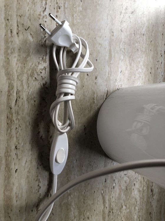 Image 1 of Ikea witte Lykta tafellamp - modèle champignon - nieuwstaat