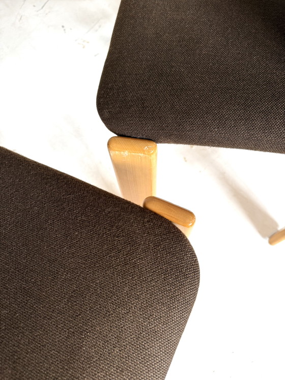 Image 1 of 6x chaise de salle à manger vintage Kusch & Co, Dietiker '70