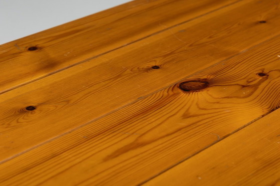 Image 1 of Vintage bench in solid pine by Silvio Coppola for Fratelli Montina, Italy 1970