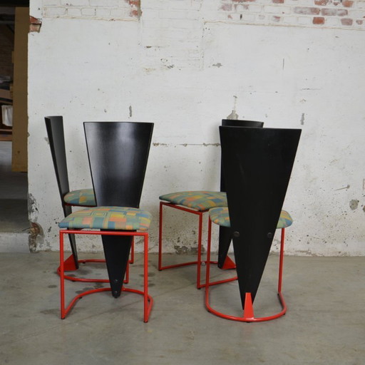 Ensemble de 4 chaises Zino