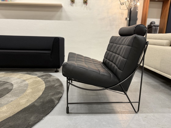 Image 1 of Sillón Leolux Volare cuero negro