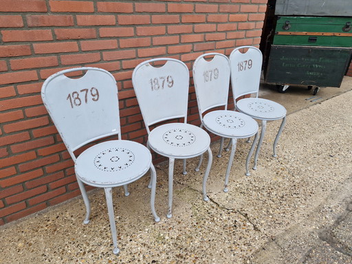 Set van 4 patio stoelen