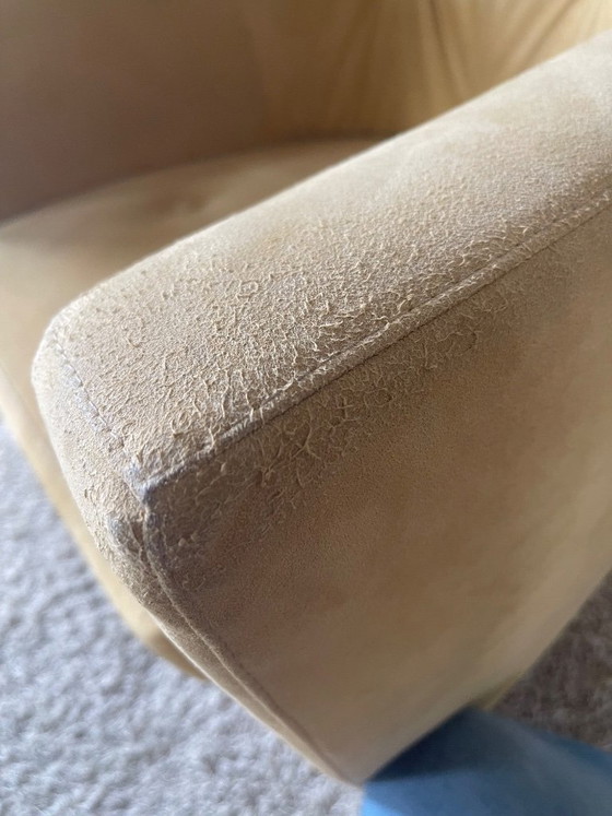 Image 1 of Fauteuil Carabas authentique Leolux – Jaune ocre