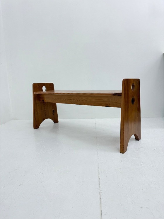 Image 1 of Banco de estilo moderno de mediados de siglo, diseñado por Gilbert Marklund para Furusnickarn AB en la década de 1960.