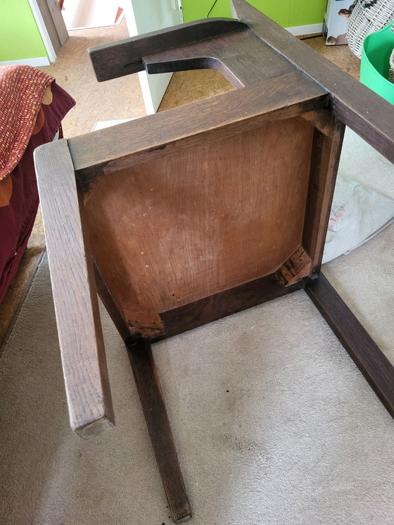 Image 1 of Scuola di Amsterdam 2 sedie di legno