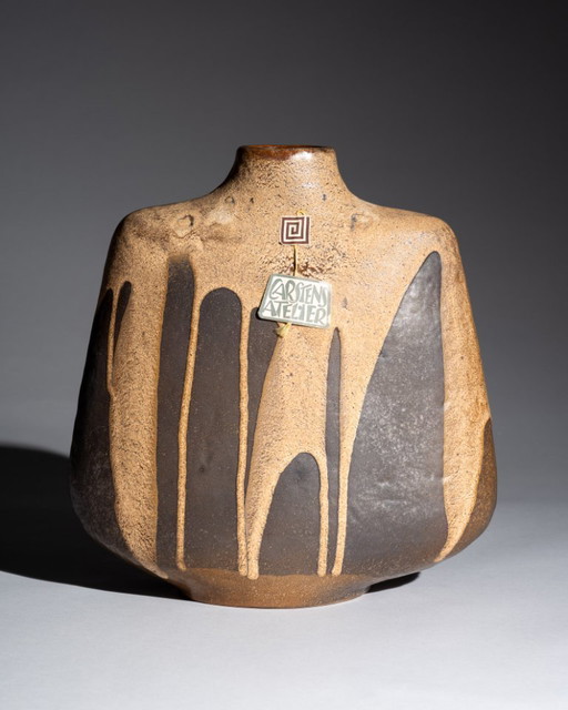 Raro Carstens Tönnieshof Atelier Jarrón Fat Lava Rudolf Christmann Gerda Heukeroth