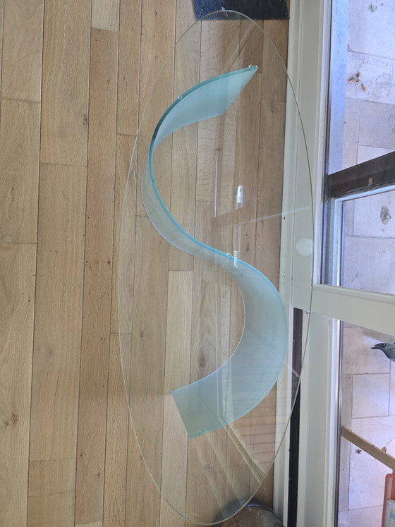 Image 1 of Glass coffee table