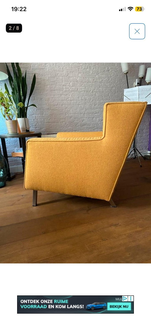 Label fauteuil yellow 
