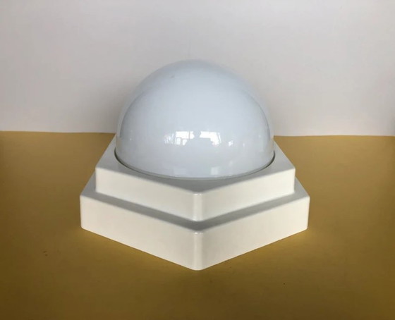 Vintage design Herda Ceiling lights, 70s – Glass, Plastic (photo 2 of 6)