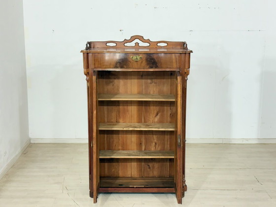 Image 1 of Antikes Gründerzeit Vertiko / Kommode / Schrank – um 1900