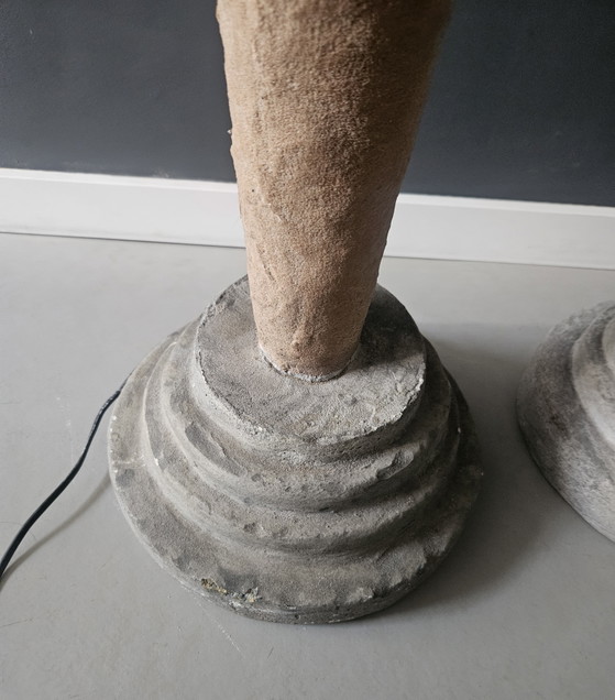 Image 1 of Lámparas de arena Carreño Angel para el estudio de arte La Rocha, España.