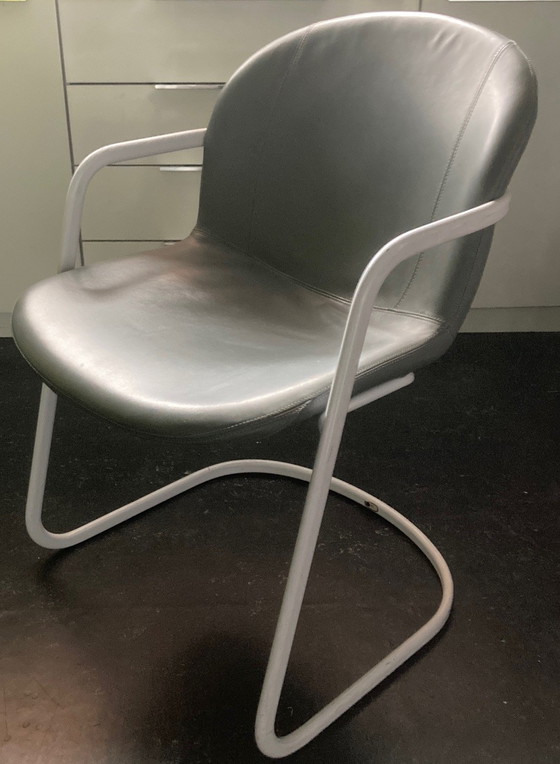 Image 1 of 6x Gastone Rinaldi Esszimmerstuhl, hergestellt von Thema, Italien