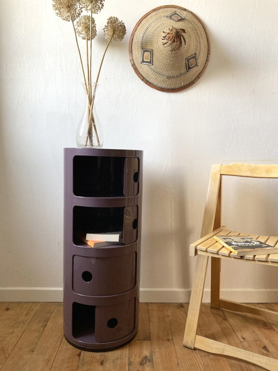 Componibili 4 plantas de Anna Castelli Ferrieri para Kartell, Italia – Kastell, Armarios de almacenamiento (photo 7 of 7)