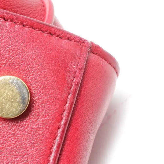 Image 1 of Designer Business Bag |   SAINT LAURENT |  Carryall Rouge Orient | red