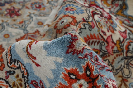 Image 1 of Tappeto persiano Kashan 4,40 x 3,35 Tappeto orientale pregiato n. 1060