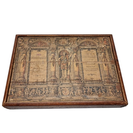 Image 1 of Antique Anchor stone building kit Richter No. 10, from around 1900