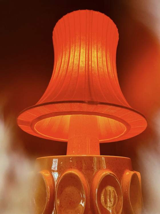 Image 1 of Belle lampe de table complète Robert de Schuytener