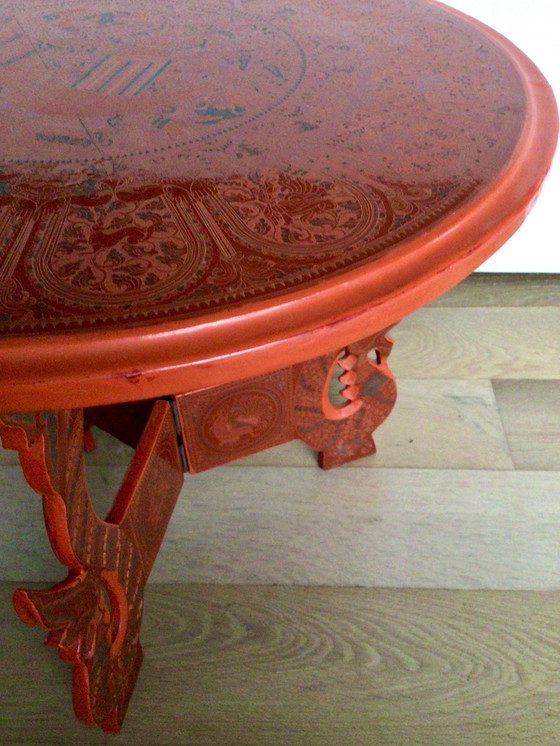 Image 1 of Tavolo laccato birmano