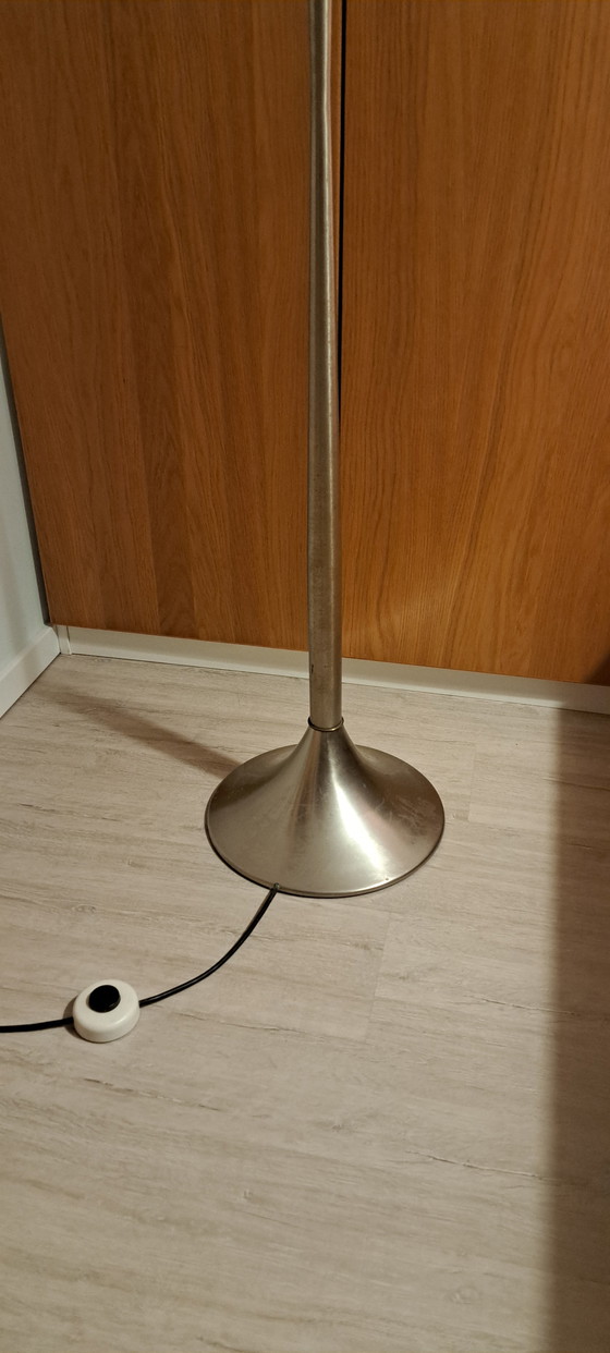 Image 1 of Lampada da terra in ottone e vetro di Angelo Brotto per Esperia, Italia, anni '60 | Design moderno di metà secolo