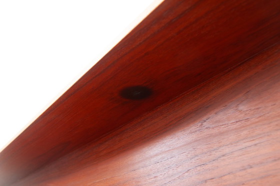 Image 1 of Estante de pared de 240 cm de teca de Walter Wirz para Wilhelm Renz, años 60