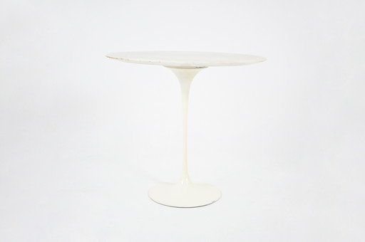 Ovale bijzettafel van Eero Saarinen voor Knoll International, jaren 1960