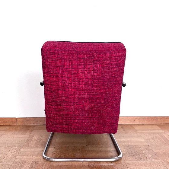 Image 1 of Funktionalistischer Sessel, restauriert, Tschechoslowakei